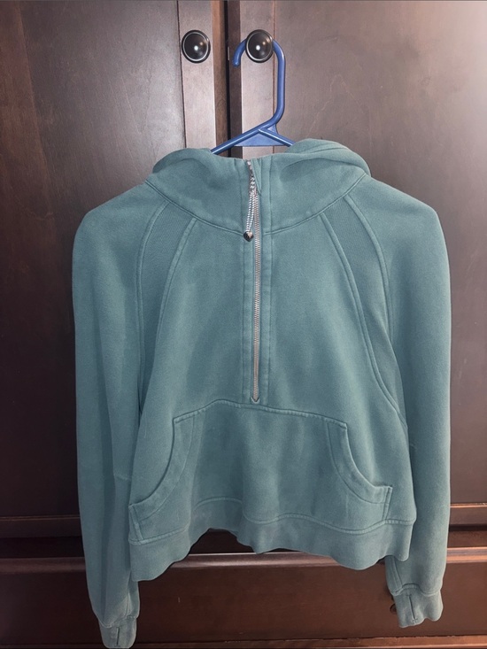lululemon athletica Tops - Dark green Teal Half-Zip lululemon Scuba